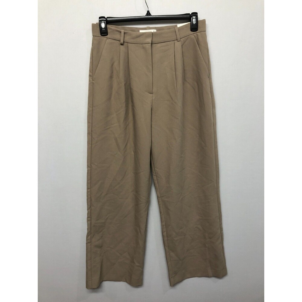 Abercrombie & Fitch Tan Wide Leg Pants